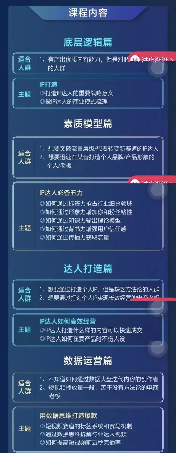 【副业项目3711期】0基础入门短视频达人IP打造：助你快速入局 毫无保留的干货分享(10节视频课)插图2