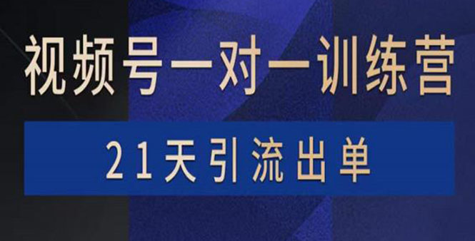 【副业项目4068期】视频号训练营：带货，涨粉，直播，游戏，四大变现新方向，21天引流出单-中创 网赚