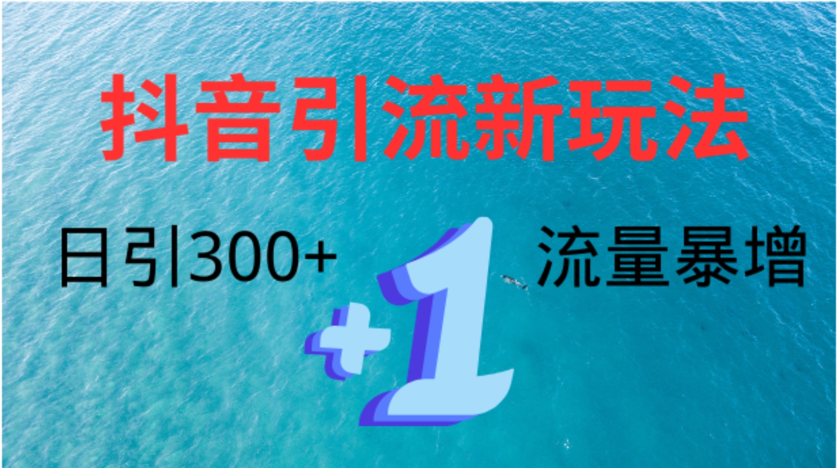 创业粉高效引流，抖音工具号玩法4.0，日引300+-中创 网赚